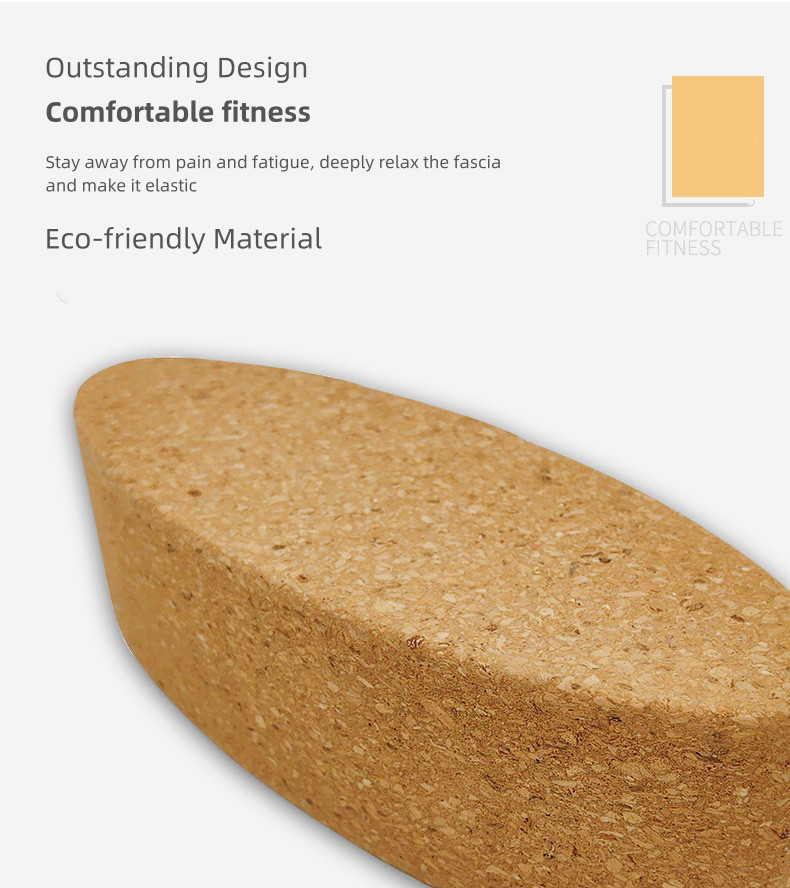 Eco Oval Cork Yoga Blocks Cork Brickf For All Types Of Yoga Pilates