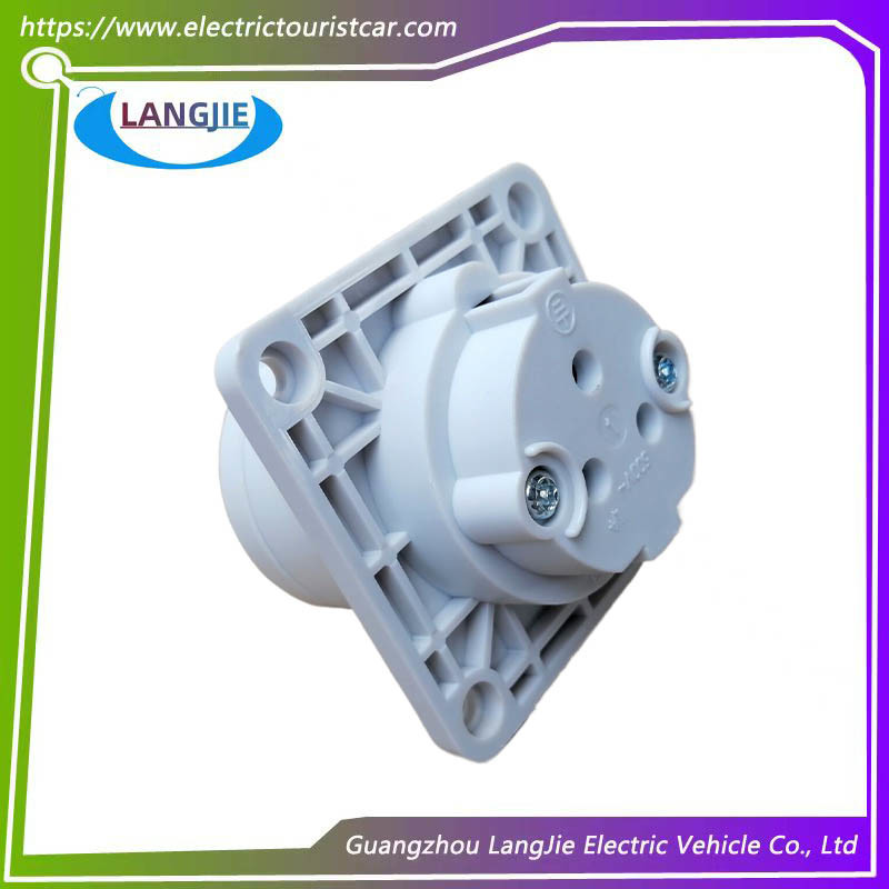 Marshell Electric Sightseeing Car 220V AC Power Connector Y-20 For Club Golf Cart Parts