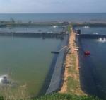 0.1mm-3mm Thickness HDPE Geomembrane Sheet For Fish Farm Pond Liner