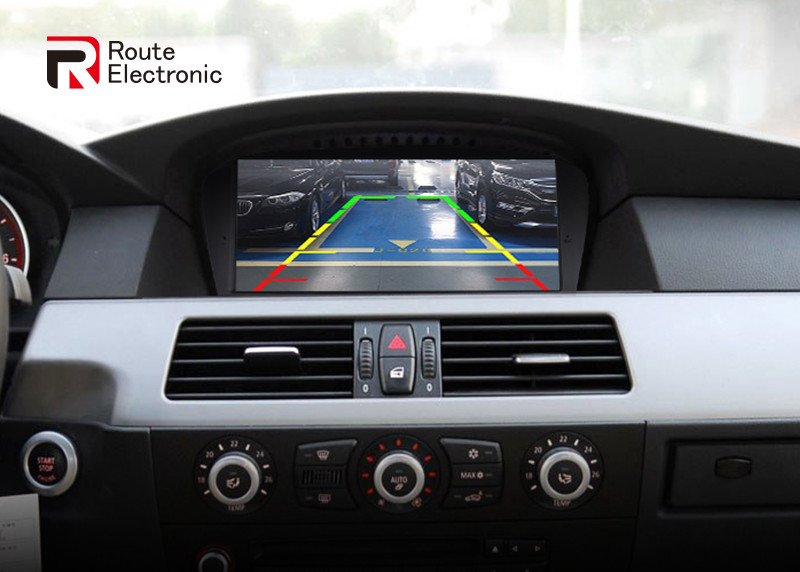 Linux Car radio For BMW E60  E90 support dual system and original joystick