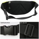 MingLu Nylon Sports Waterproof Waist Bag Running Waist Pack Wear Resistance