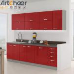 E0 Grade Material Contemporary Kitchen Cabinets in French Style with Customized
