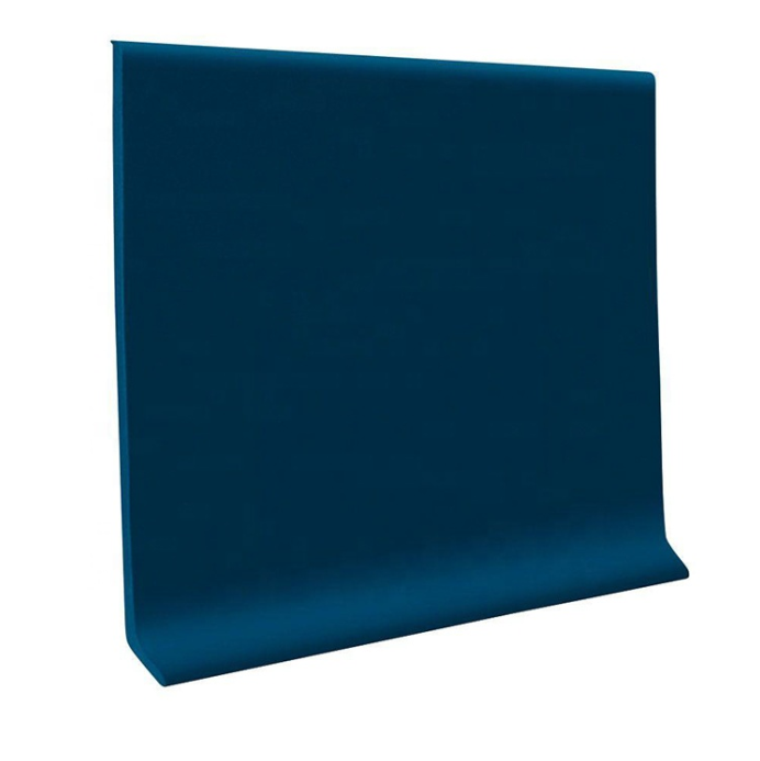 Custom Vinyl Flooring Protection Baseboard PVC Skirting Board Durable Rubber Material