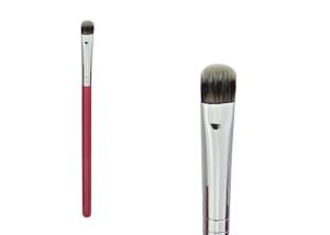 Wholesale Red Flat Eyeshadow Blending Brush Makeup Tool Cosmetic Eye Makeup Brush from china suppliers