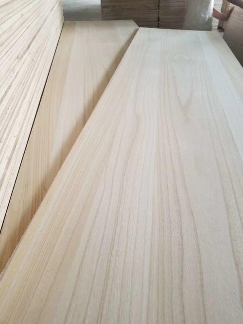 5mm Thickness Solid Paulownia Wood with Production Time 5-15 Days in Natural Color