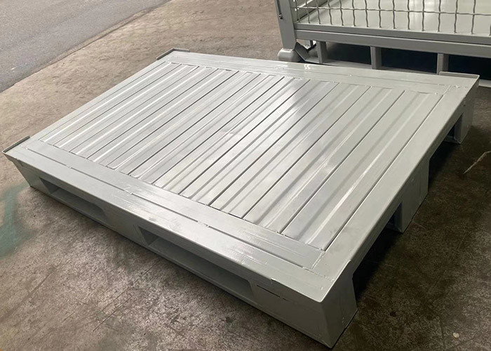 Corrugated Steel Spill Pallet Sheet Metal Pallet 1200x800