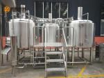 10 Bbl Industrial Beer Brewing Equipment , Mini Beer Brewery Equipment