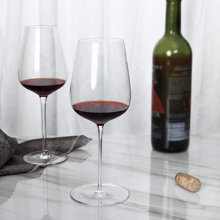 Transparent Red Wine Glass Stemware Goblets Cup 420ml