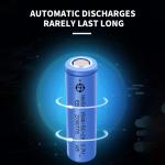 Deep cycle 18650 1500mAh 3.7V rechargeable lifepo4 battery cell Pollution Free