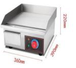 Restaurant Electric Griddle 0-100.C Silver Stainless Steel Cooking Equipment
