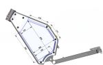 135mm or 155mm Drop Out Carbon Steel Enduro Bike Frame , Full Suspension