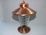 Weatherproof Customized Metal Hanging Bird Feeder Metal Peanut Feeder