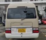 Gasoline 23 Seater Coach Tour Bus Toyota Coaster 20 Seater