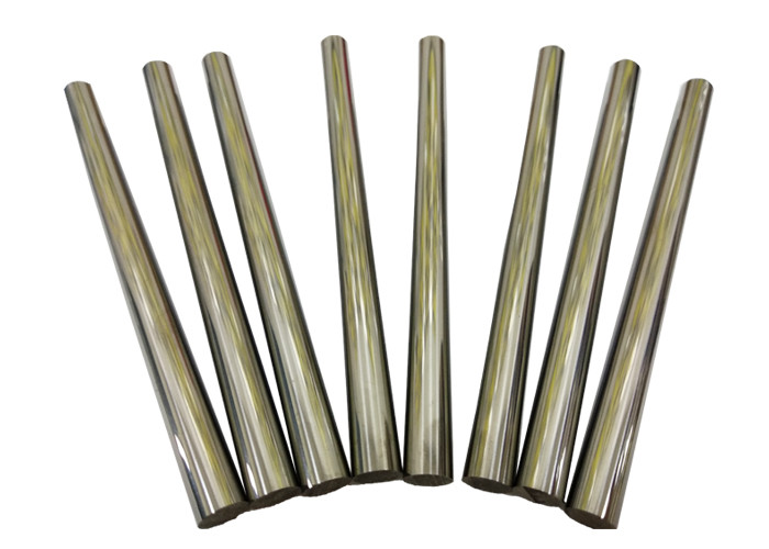YL10.2 High Polished Solid Carbide Round Blanks , Tungsten Rod Stock 0.5um-1.0um