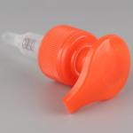 Empty 24mm / 28mm Plastic Lotion Pumps Head High Strength Chemical Resistant