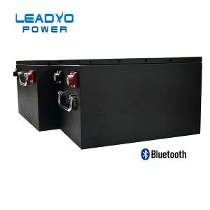 Wholesale Metal Case 36V Lithium Golf Cart Battery 100ah Lifepo4 525x234x220mm from china suppliers