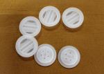 PE Food Grade Small Plastic One Way Valve For Ground Coffee Packaging