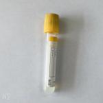 Medical Use Disposable Yellow Gel And Clot Activator Tube CE Certificated