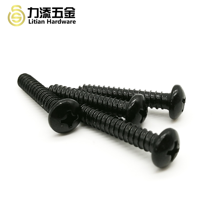 Waterproof Black Zinc Plated Screws , Toxinfree Self Sealing Roofing Screws
