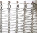 Stainless Steel Wire Link Herringbone Conveyor Belt For Sushi