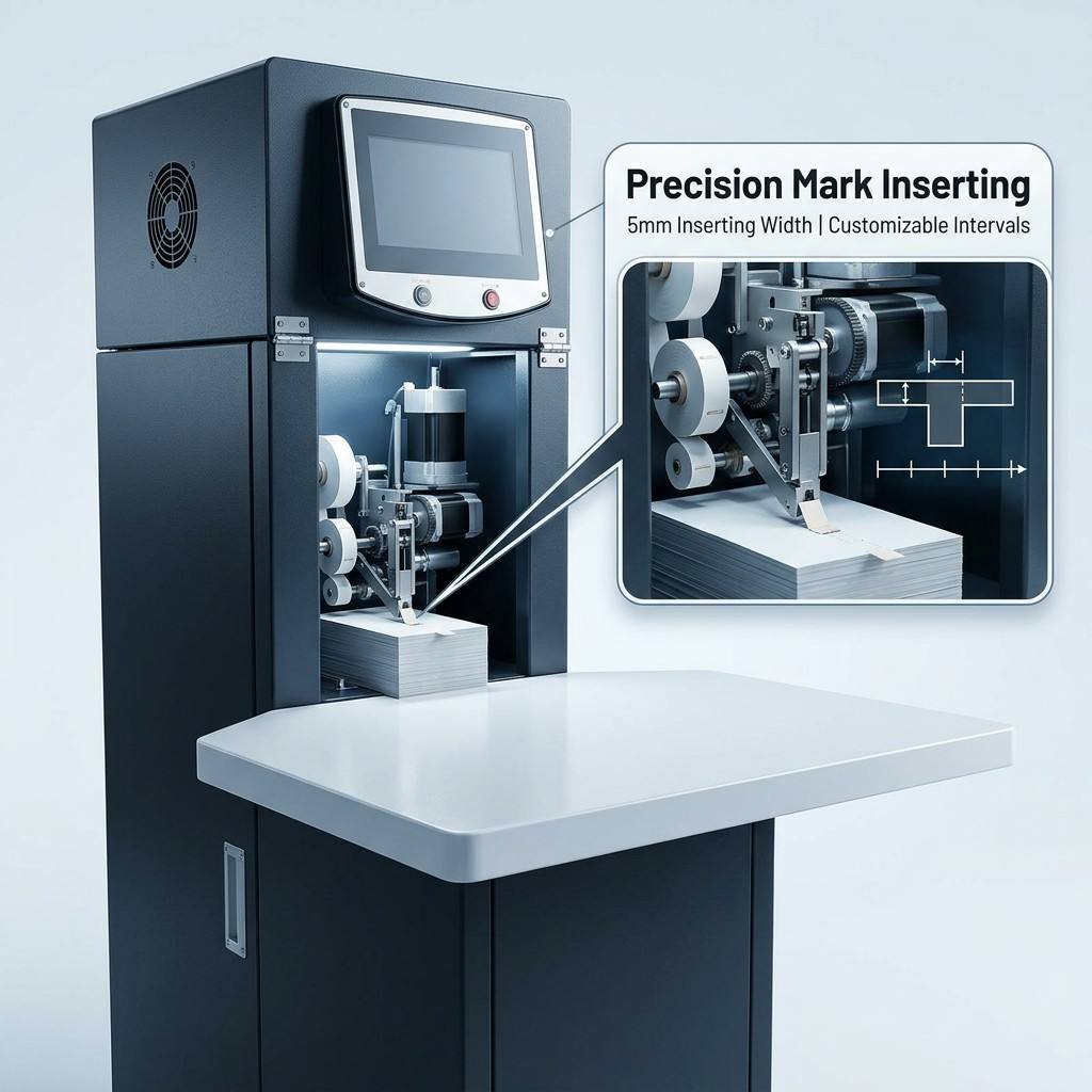 HXPC Paper Counting Machine automatic paper counting system for stackable paper sheets with marking insertion capability