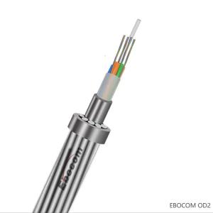 Wholesale High Tensile OPGW Fiber Optic Cable Aluminium Clad Stainless Steel Tube Armored networking communication from china suppliers