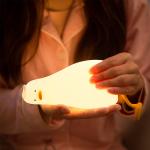 Babies Kids Silicone Animal Night Light With Charging Port 3 Level Dimmable