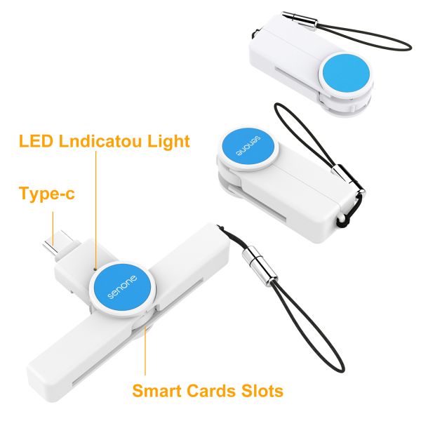 Newest 2021 Hot Products SENONE Wireless Smart Card Reader Writer