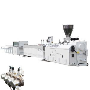 Wholesale Four Cavity PVC Conduit Pipe Making Machine 16-32mm PVC Electric Cables Pipe Extrusion Line from china suppliers