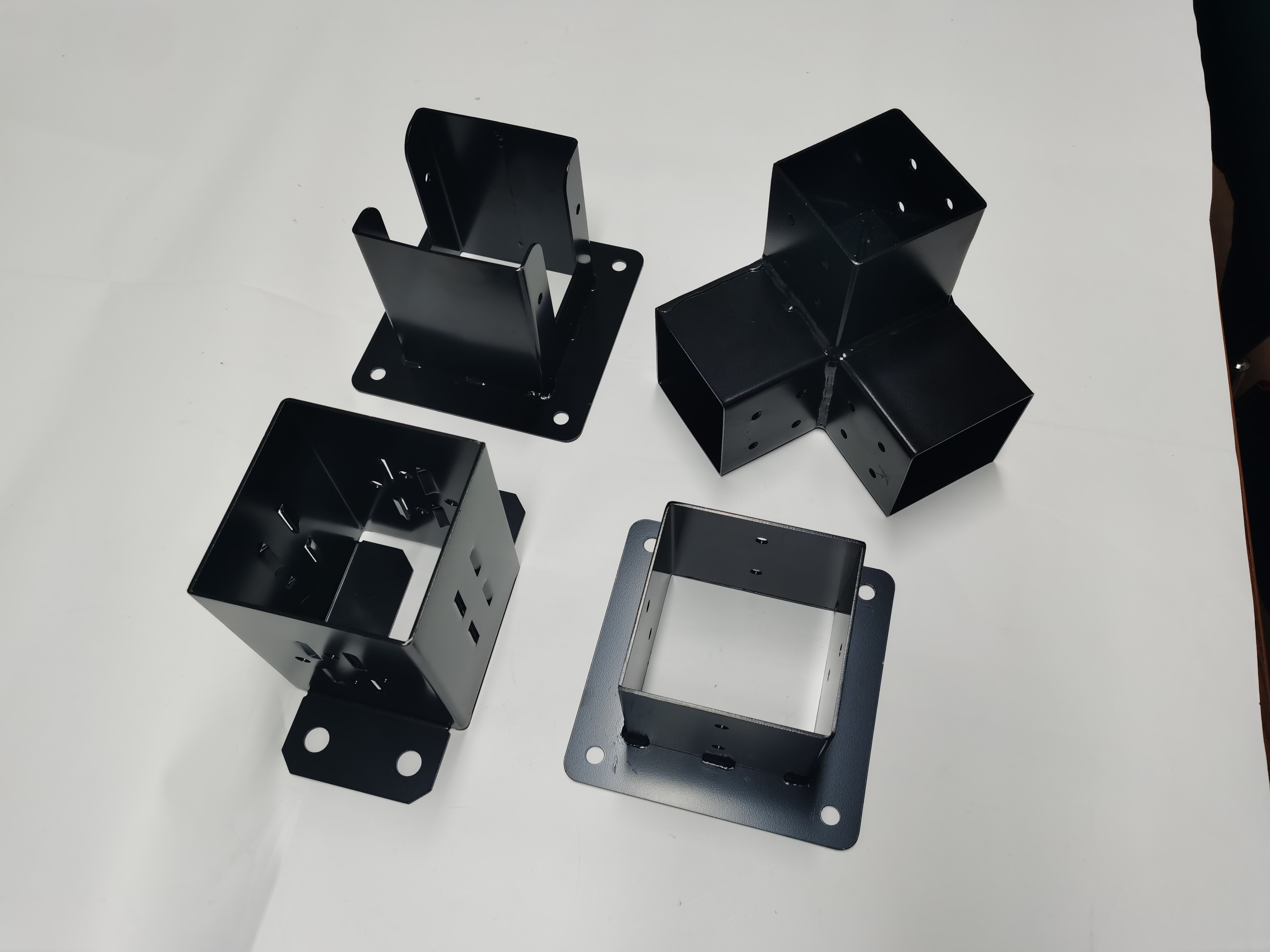 Modular Size Pergola Bracket Set for 4x4 6x6 Square Post Metal Fabrication Customize