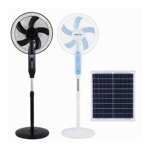 Wholesale 25W Solar Powered Outdoor Fan With USB+Night Light 3 Gears Solar Fan from china suppliers