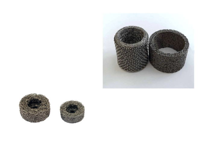 Oil Proof Knitted Wire Mesh Width 1-2000mm For Industrial Filter