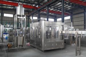 Wholesale Gravity Apple Juice Filling Machine PET Bottle Hot Filling Line 12 Heads 2.5kw from china suppliers