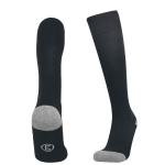 Solid Color Versatile Men Grip Soccer Socks Polyester Cotton Football Socks Anti