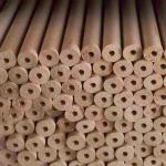 Dia30 - 160mm Agglomerated Hollow Cork Rods Sticks Flexible Durable