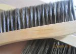 Natural Grey Color 100% PP Fiber Animal Hair Brushes With 7cm Length Hair