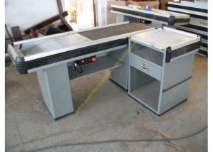 Wholesale Multifunctional Supermarket Conveyor Belt Checkout Counter / Retail Cash Desk from china suppliers
