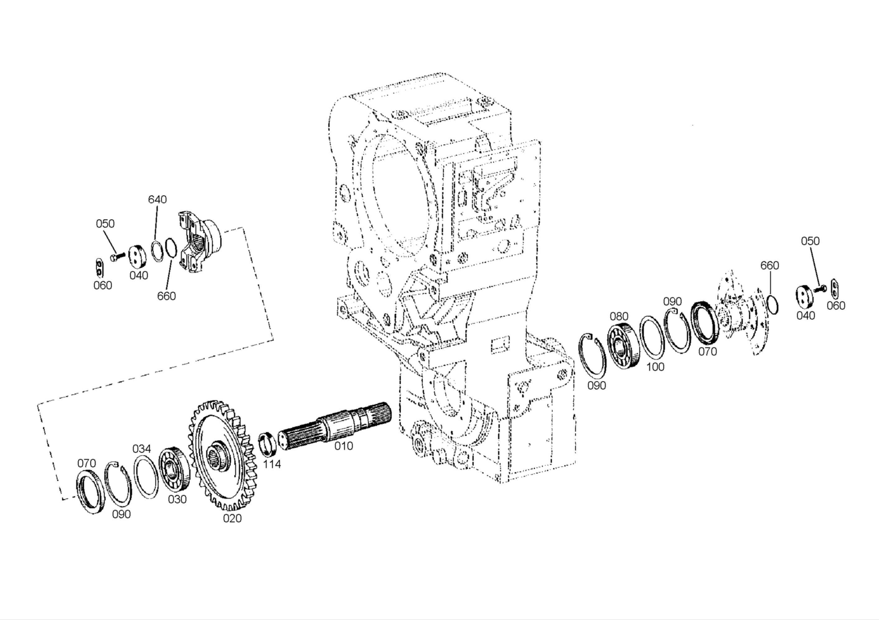SP100062 Motor Grader Parts ZF.0634304100 Hydraulic O Rings