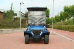 2+2-Seater Low-Key Luxury Blue Electric Golf Cart With High Horsepower 14-Inch