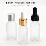 5ml-50ml Essential Oil Glass Dropper Bottle Frosted Glass Serum Bottle
