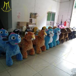 Wholesale Hansel unicorn ride on horse baby animals zoos amusement animal scooter rides walking animals kids ride from china suppliers
