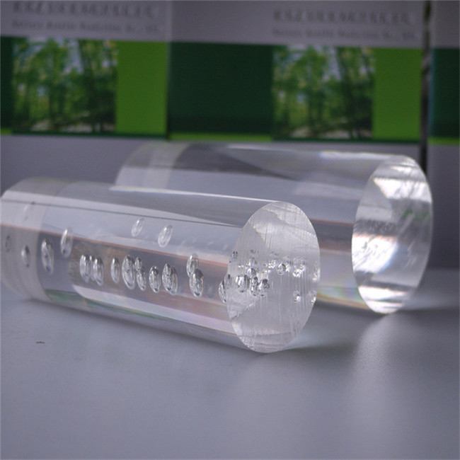 20mm Lucite Transparent Plastic Crystal Clear Round Cast Acrylic Rod Perspex