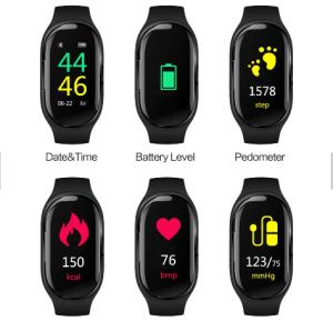 Wholesale Smart Watch TWS Bluetooth Earphone 2 In 1 Record Heart Rate Blood Pressure from china suppliers