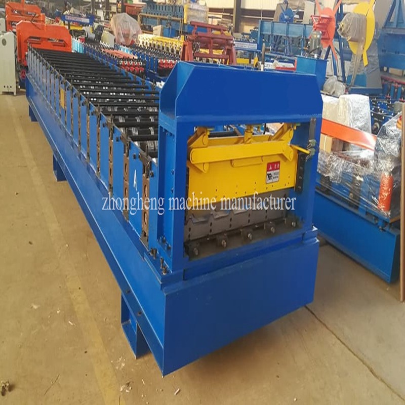 PPGI Metal Sheet Roof Tile Making Machine / Steel Roll Forming Machine