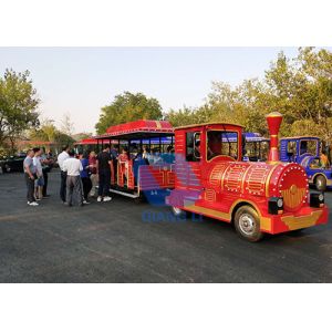 Buy cheap Theme Park Carnival Train Ride 42 Adults Capacity Electric Train Ride from wholesalers