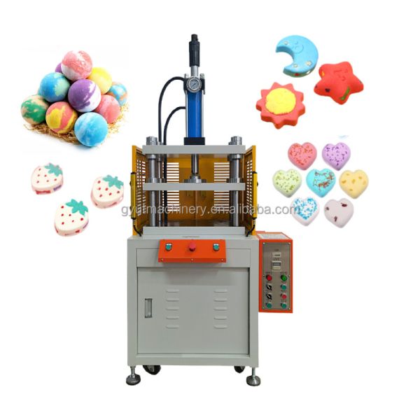 Customized Shape Round Bath Bombs Making Machine with Automatic Hydraulic