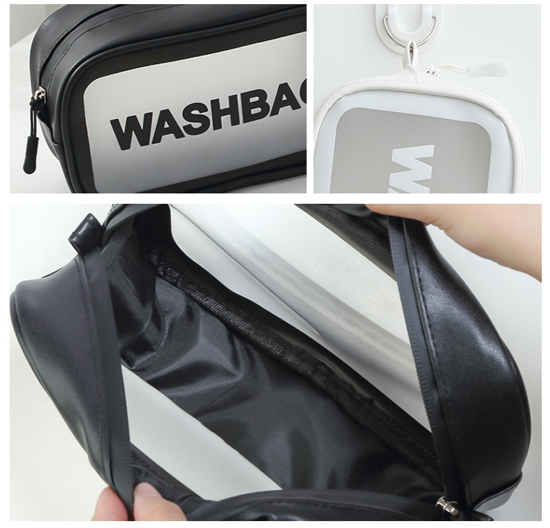 Frosted PVC Makeup Bag