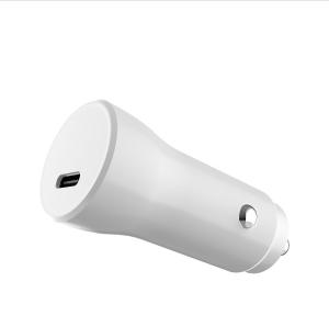 Wholesale Single Port Car Charger PD 30W 9V2A USB Type C Car Charger from china suppliers