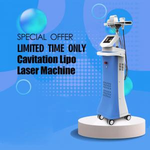 China Stationary Weight Loss Lipo Laser Slimming Machine 40 Khz Cavitation on sale