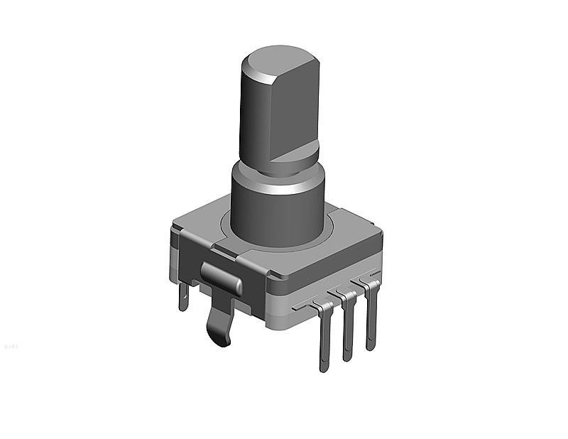 11mm Metal shaft incremental rotary encoder EC11-02-01-X2B-HA1